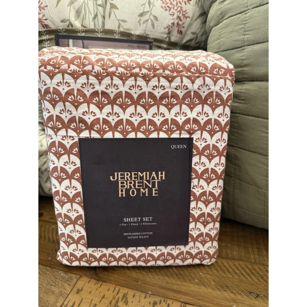 BUNDLE DEAL Luxury Jeremiah Brent Queen Floral Bedding Bundle RARE